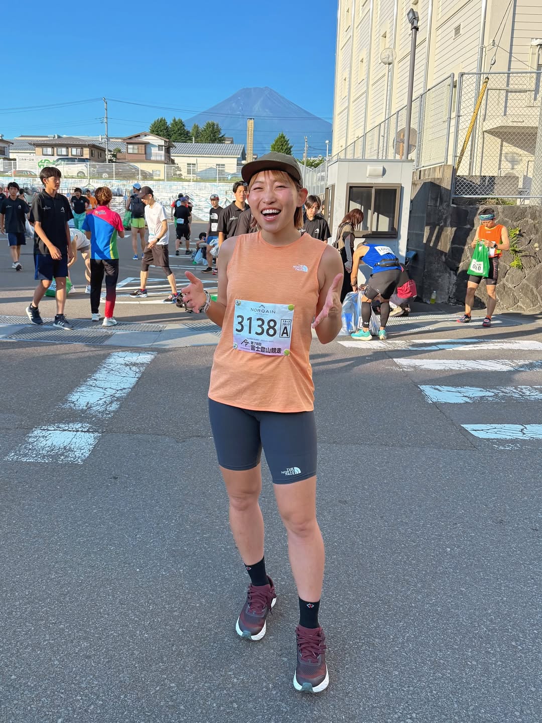 ウルトラランナーみゃこが“富士登山競走”の完走を目指して出発！