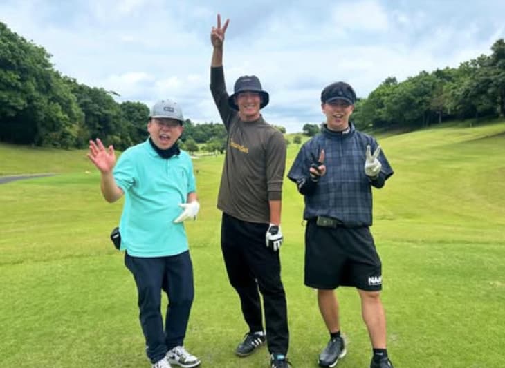 槙野智章、豪華芸能人らとのゴルフを堪能