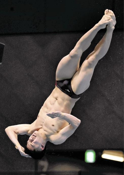 飛び込み界のエース玉井陸斗、パリ見据え初心回帰…注目浴びても「プレッシャーに負けない」