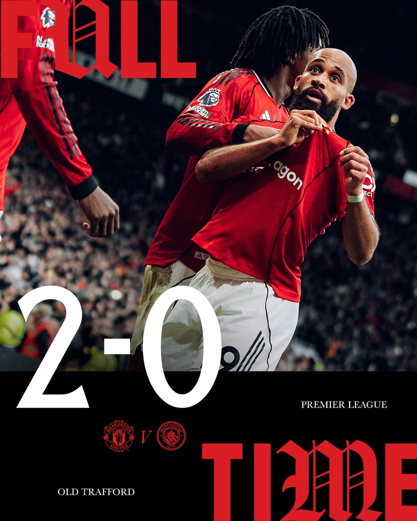 マンチェスター・ユナイテッドがダービーを制す！宿敵シティに完勝