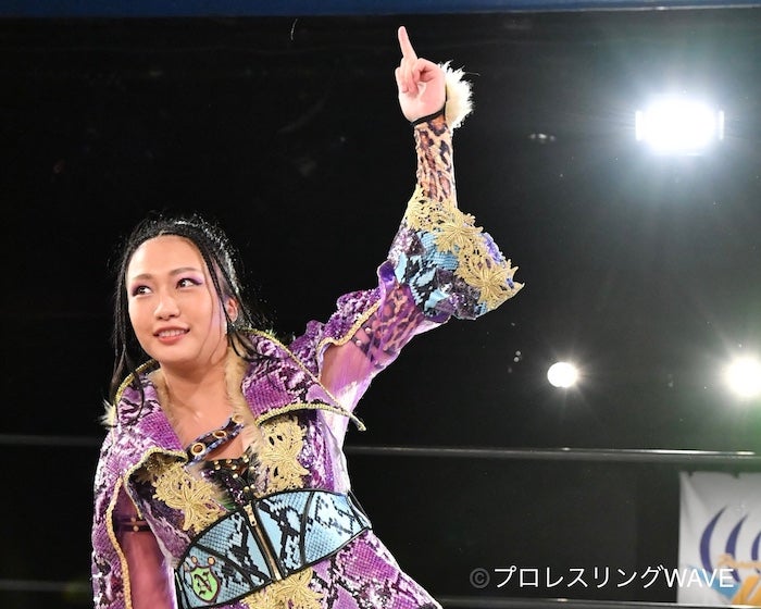 【プロレスリングWAVE 野崎渚(後編)】鈴季すずだからこそベルトを賭ける価値があると思った