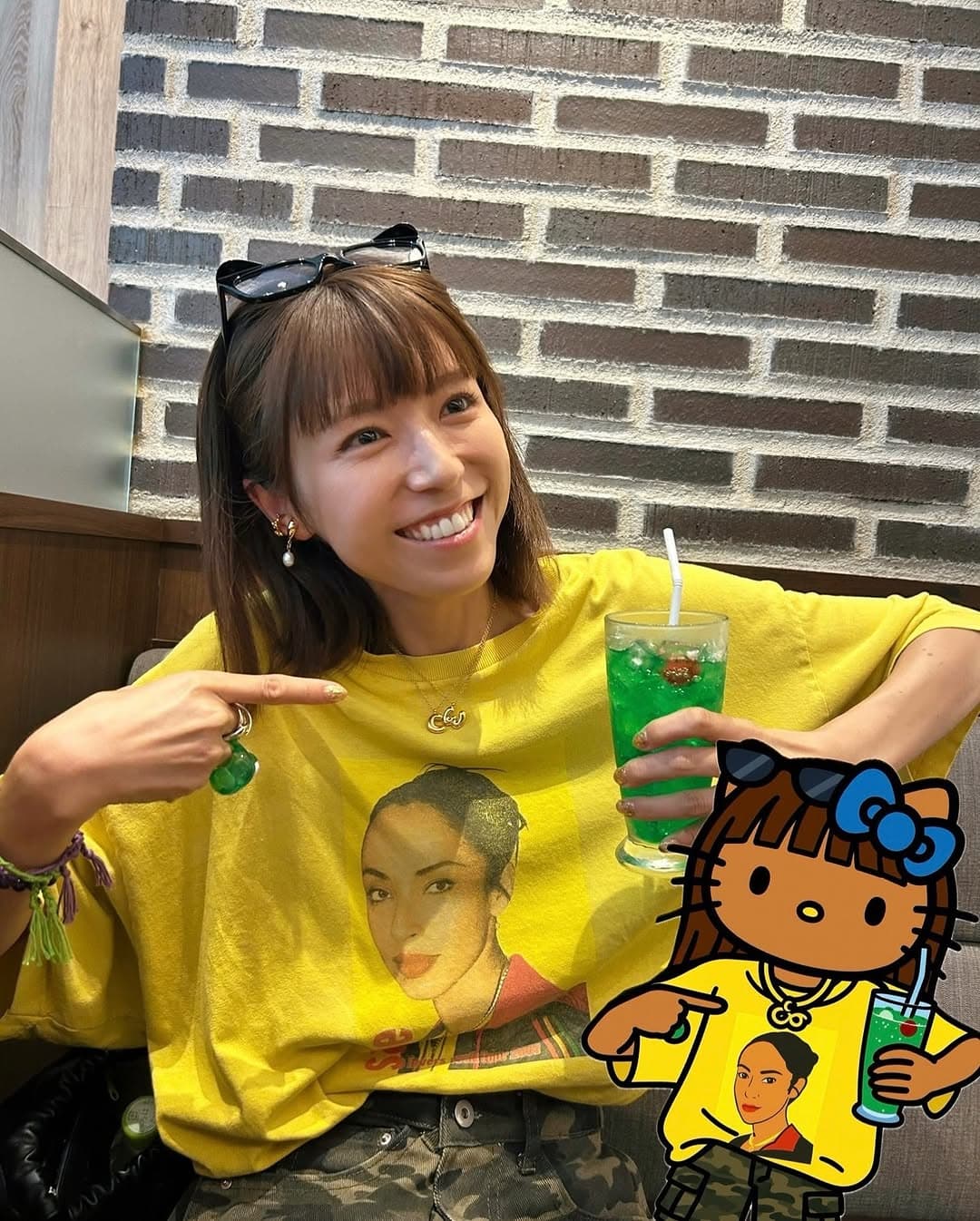 「次のコラボはこれだ！」若槻千夏xキティ、あまりに自然すぎるシンクロが話題に