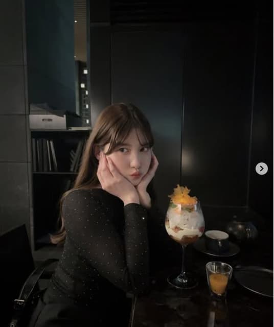 元AKB 48・谷口めぐが夜ご飯のマンゴーカフェを堪能