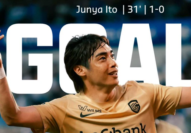 伊東純也、ヘンク復帰後初ゴールとなる先制弾に「Itoooooooo!」