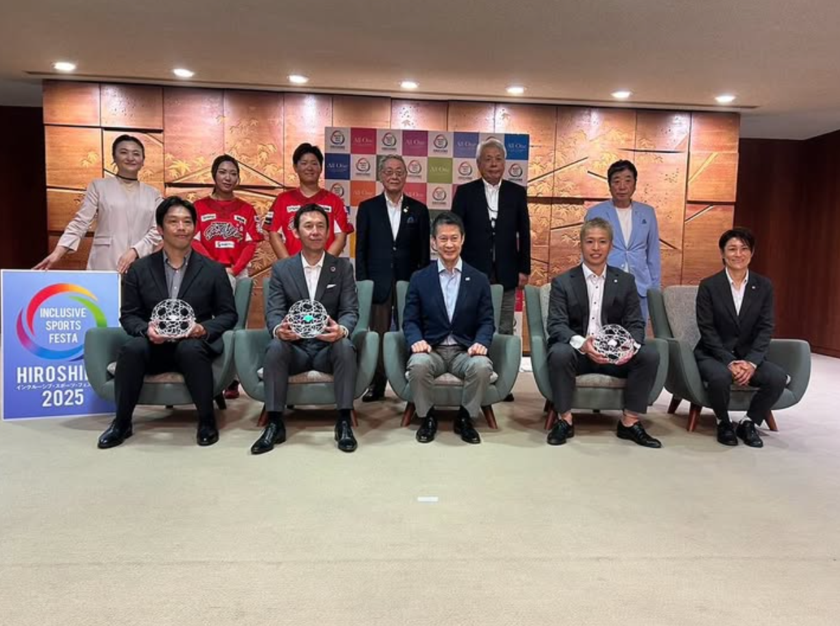 「サポーター就任決定！」元Jリーガー・森崎浩司、インクルーシブスポーツ広島の魅力を呼びかけ
