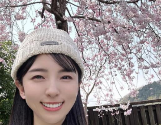 松井絵里奈「高尾で春を満喫♪」草花・庭園・グルメと癒しの“なないろ日和！”