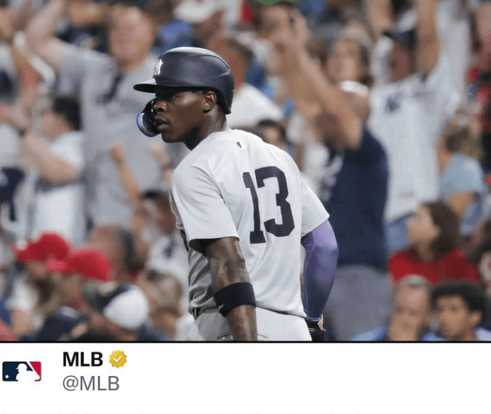 凄まじい活躍！ヤンキース移籍後OPS1.200のお祭り男