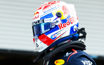 ポールポジション獲得に笑顔 マックス・フェルスタッペンが意気込み投稿