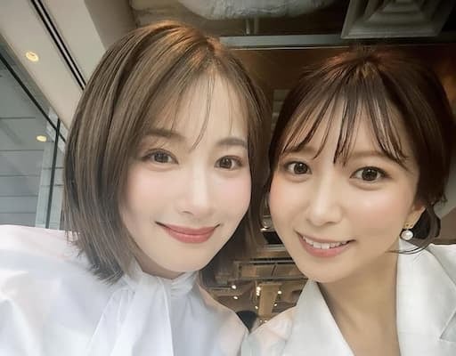 「次は必ず私が愛媛に会いに行くね！」美人アナウンサーのツーショットにファンから「癒されてます」の声