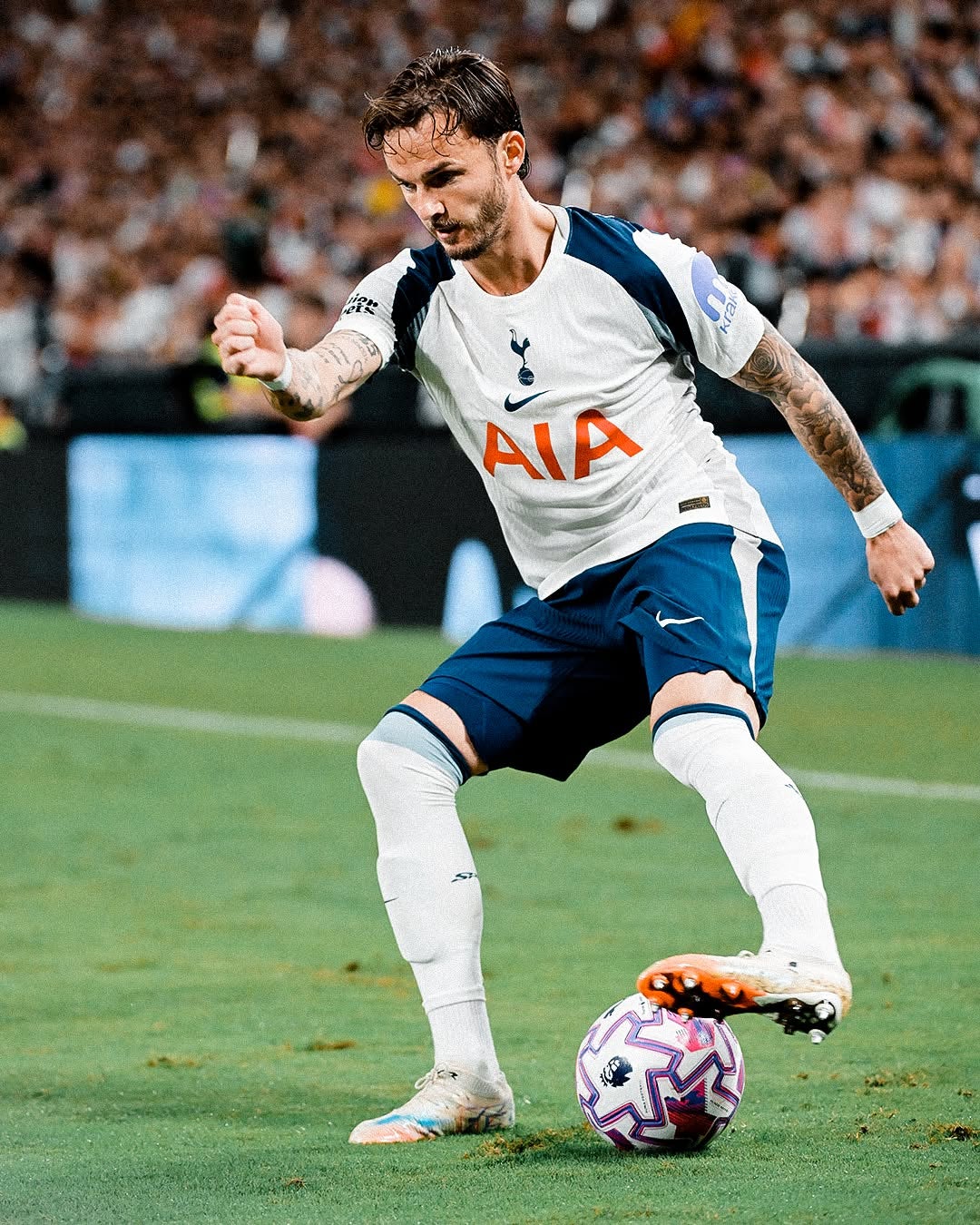 トッテナムに大打撃　マディソンが右膝前十字靭帯断裂で手術へ