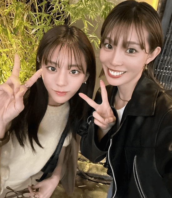 「美しい2人！」女優・貴島明日香、”姉妹みたい”と呼ばれる美女とツーショットを披露！