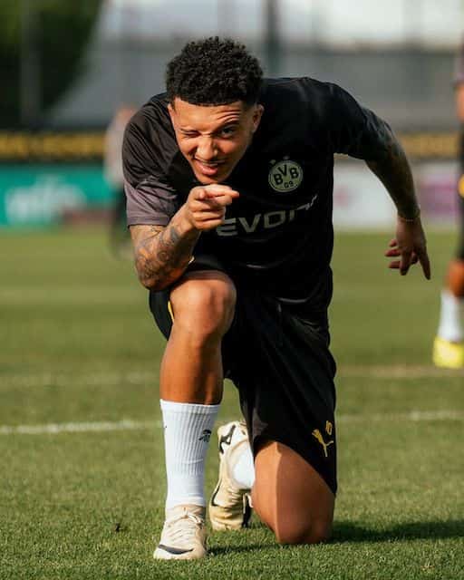 サンチョ、ハーランドのセレブレーションを披露し話題に