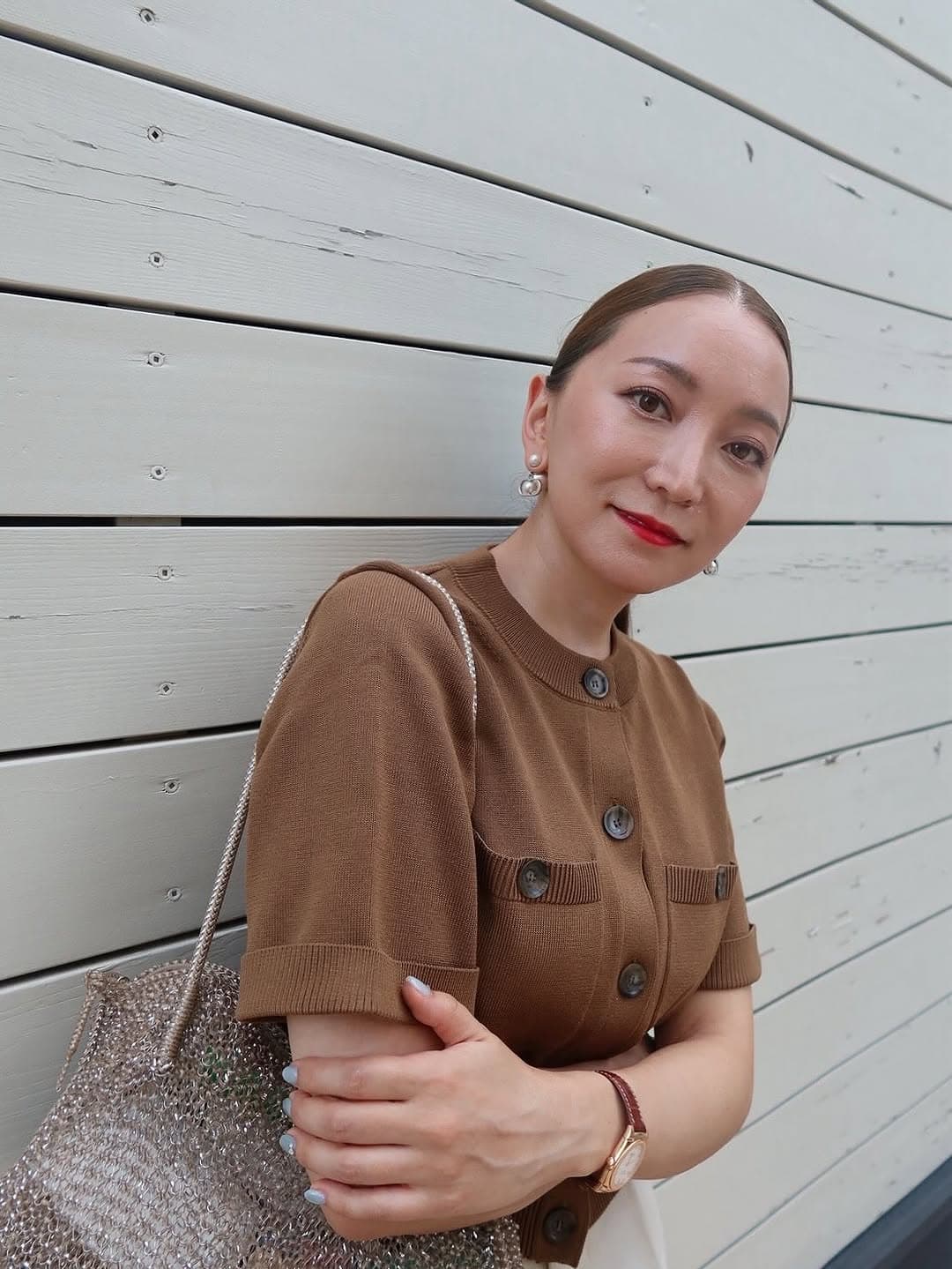 「自分の機嫌は自分でとる！」加藤綾菜、私服の秋モードとキラキラbagで気分UP