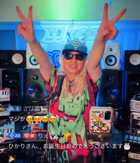 「DJ配信 DO DANCE！！」DJ KOOがTikTokでの配信の様子を公開