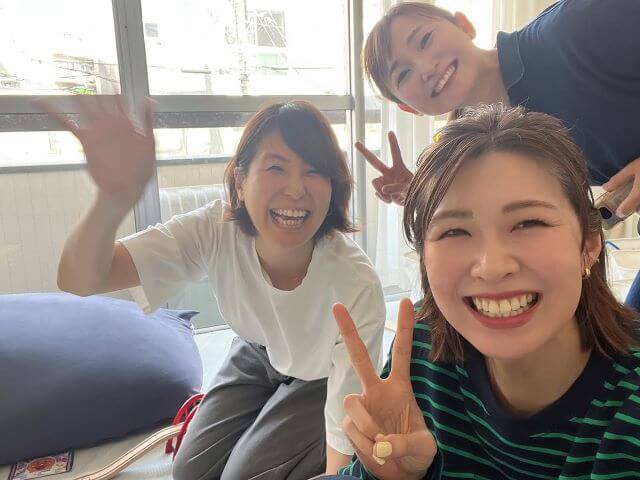 木村沙織、最高の笑顔！久々の女子会ショットが「自由で楽しかった」