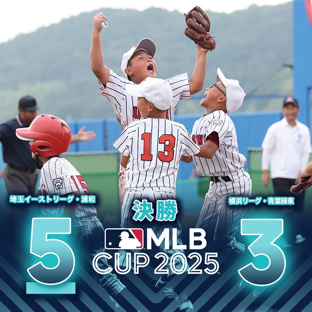 埼玉イーストリーグ・浦和、MLBカップ2025マイナー部門の頂点に輝く！
