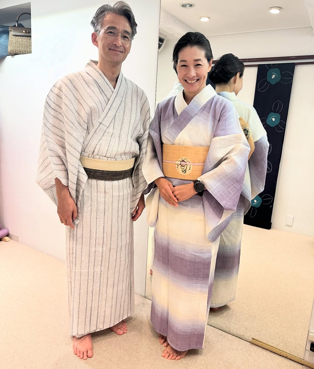 伊達公子、夫婦での浴衣ツーショットを披露「素敵すぎる」と反響