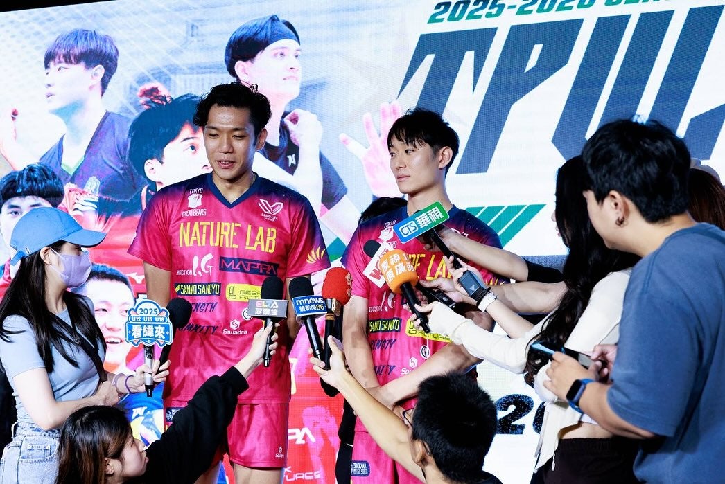 男子バレー・柳田将洋、9月に台湾で行われるTPVLウォームアップマッチのオープニングイベントに参加したことを報告