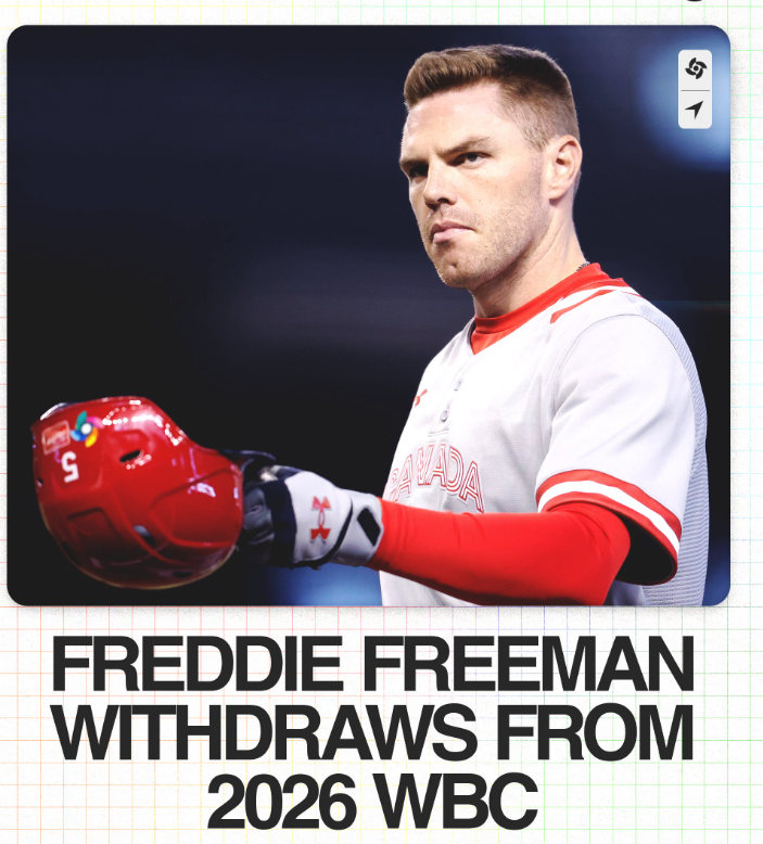 ドジャーズ、フリーマンがWBC辞退へ