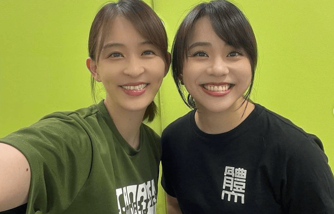 「美女二人😍❤️」田中理恵が村上茉愛との2S公開！