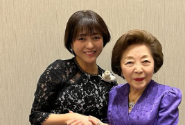 三田寛子、恩師・今田美奈子先生の卒寿を祝福！「花嫁修行で学んだ料理長とも再会」