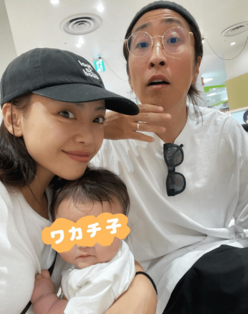 ゆってぃ妻・石川あんな、"きのうで5ヶ月"ワカチ子ちゃん＆夫ゆってぃと幸せ家族スリーショット！