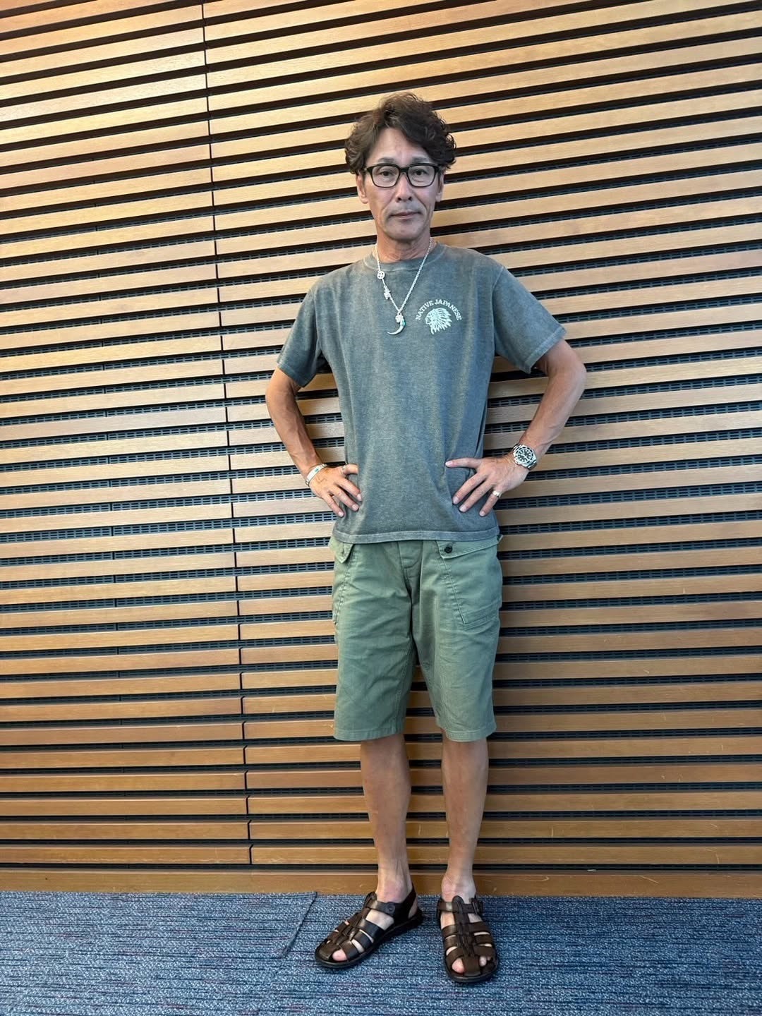 爽やかすぎる！元木大介の私服コーデが放つベテランの余裕感！！