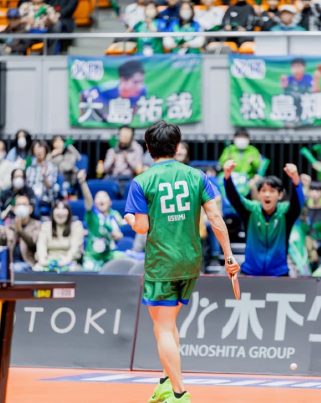 卓球・大島祐哉がチームの退団を報告「心から感謝しています」