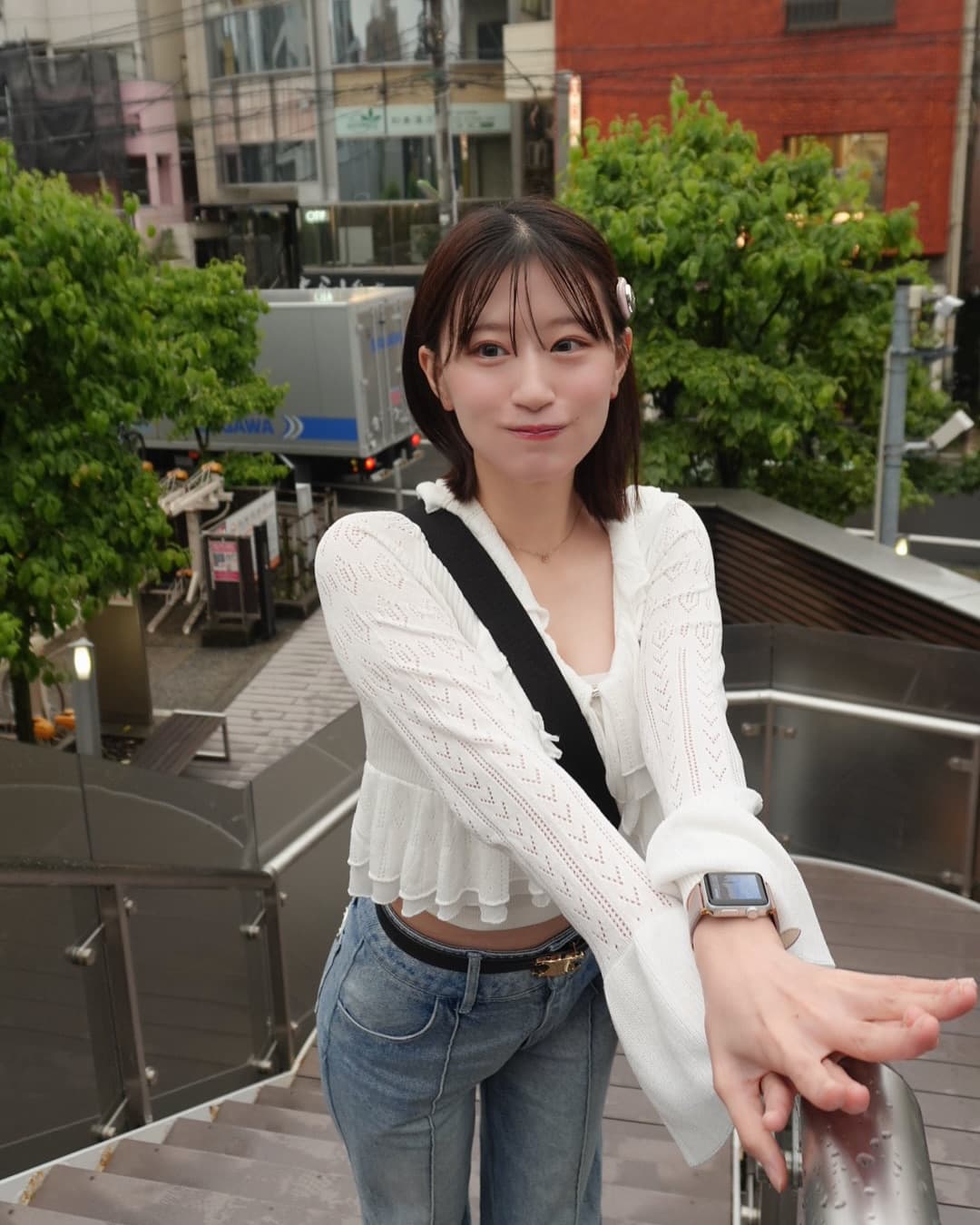 上西怜、カフェでのオフショットを公開　家を出てすぐのトラブルも“美味しいもの”で帳消しに！