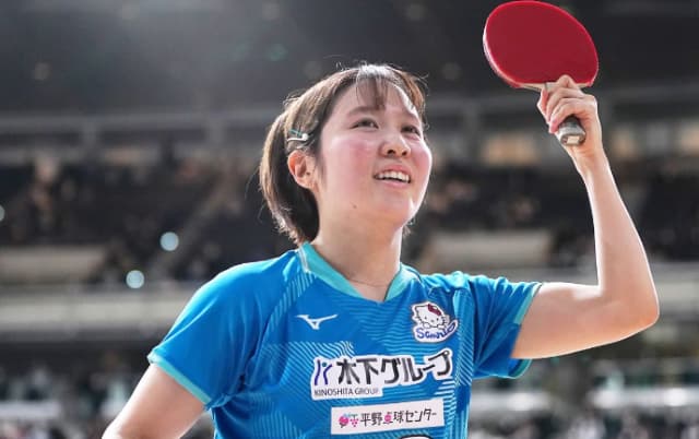 全日本を終えた平野美宇が感謝の投稿「最後まで全力でたたかうことができました」