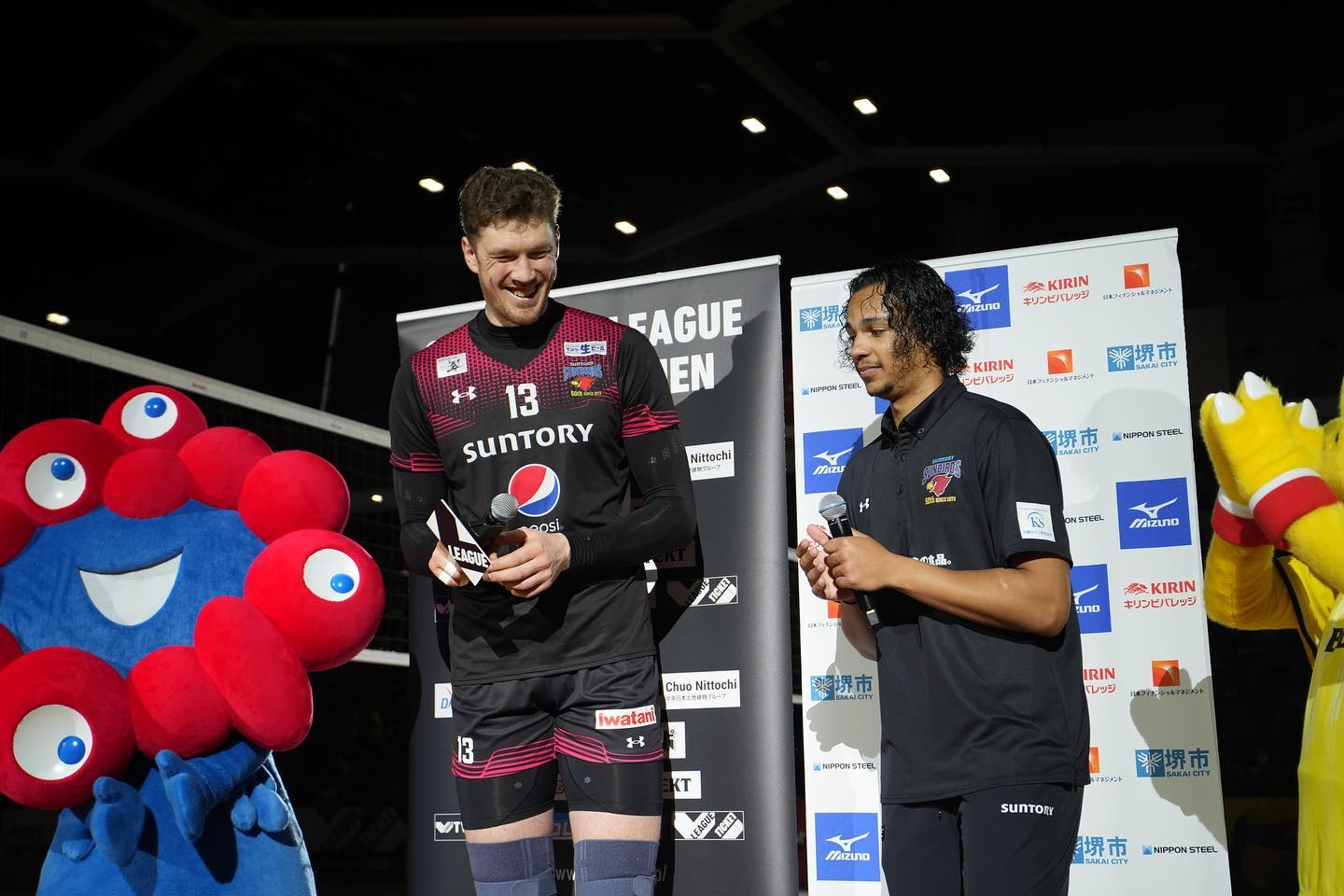 サントリーサンバーズが22勝目🔥218cmムセルスキーが大活躍🏐