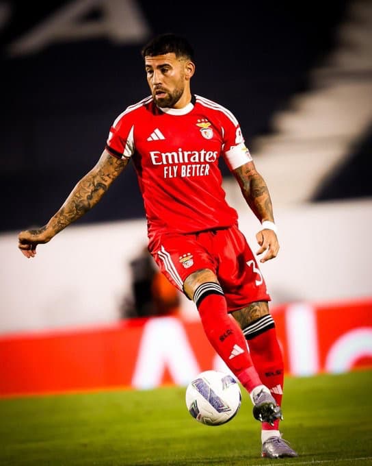 オタメンディ、開幕戦勝利を報告「難しいアウェーで重要な勝利」ベンフィカを牽引