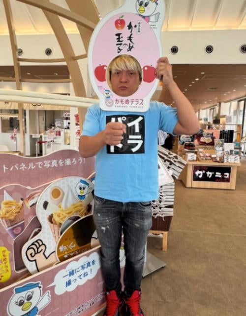 プロレスラー・拳王、大船渡で見つけたおいしい一品