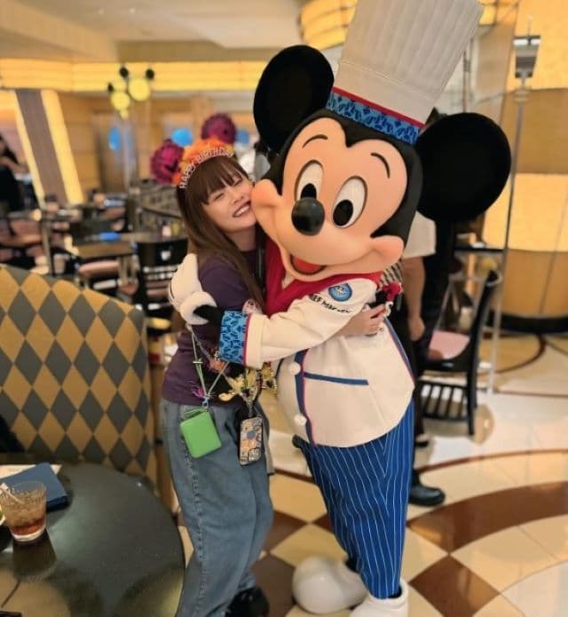 新垣里沙、ディズニーで夢を実現させる「幸せすぎました」