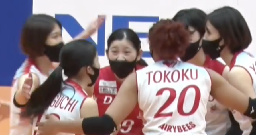 Ｖリーグ女子　岡山シーガルズ vs. デンソーエアリービーズ 2022/4/3【ハイライト】