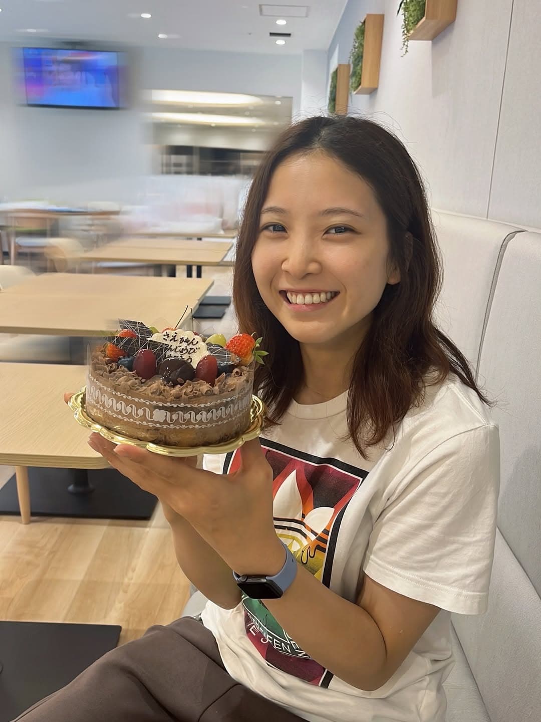 女子バレー・中島咲愛が誕生日を迎える「ありがとうございました」