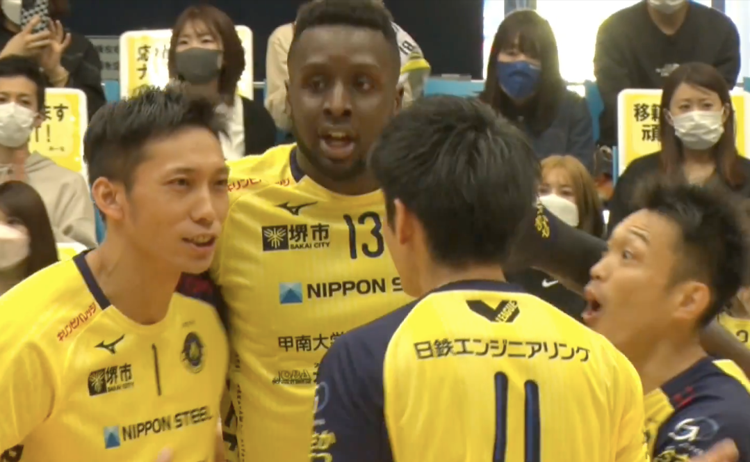 Ｖリーグ男子　堺ブレイザーズ vs. 大分三好ヴァイセアドラー 2021/10/17【ハイライト】