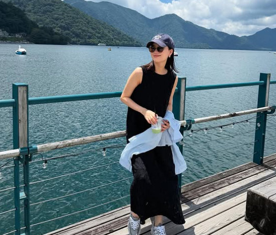 郡司恭子アナ、“ネイチャー旅”でデジタルデトックス　大自然と週末料理を満喫