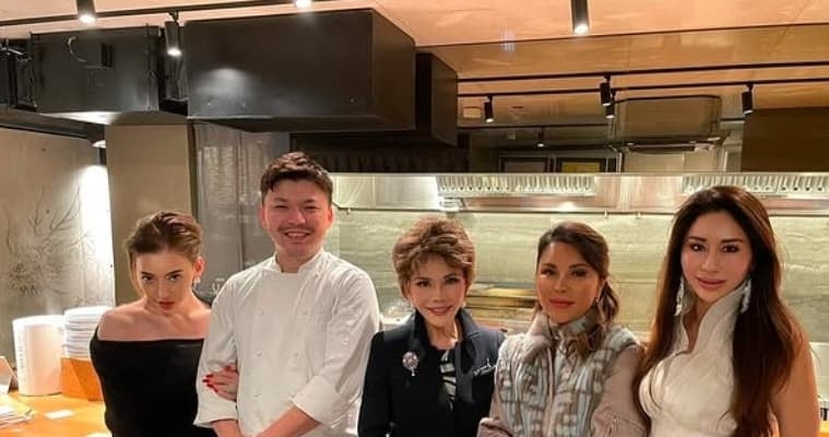 「なんて豪華な…」デヴィ夫人、名シェフが作る珠玉のコースに舌鼓