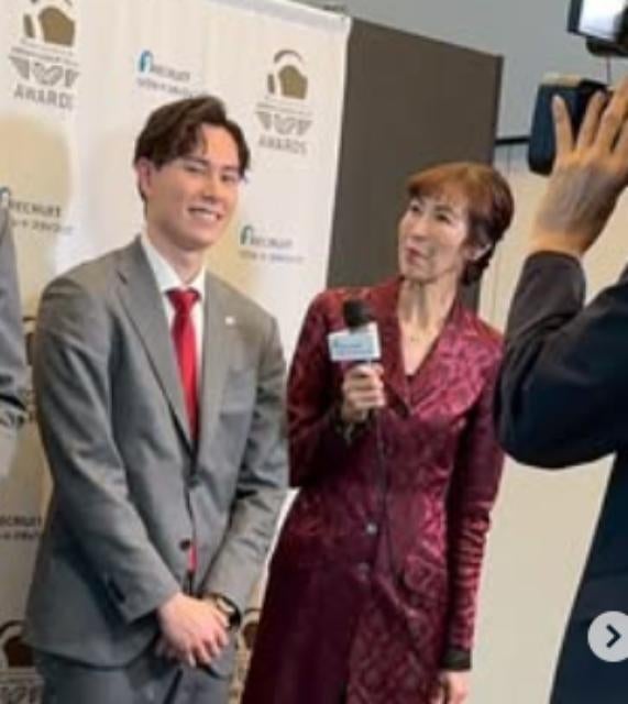 大林素子が祝福「アワードおめでとう御座います」Jスポーツ配信の舞台裏も