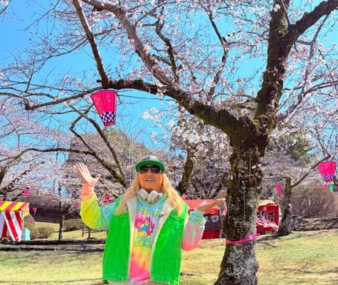 「ロケロケ DO DANCE!!」DJ KOOが宇都宮でロケ！お花見写真も投稿