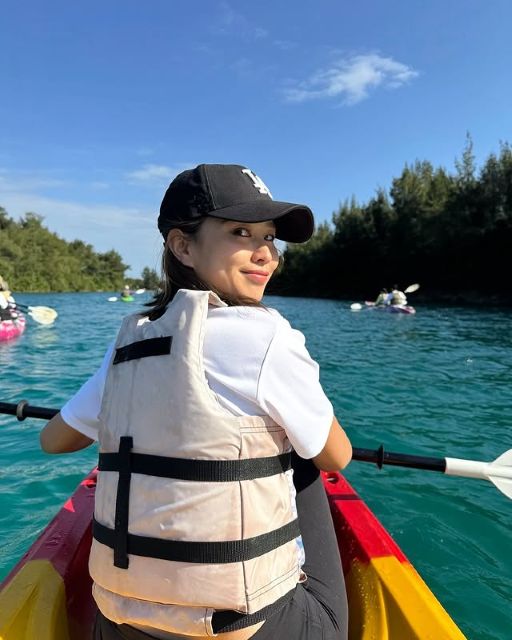 テニス美女・宇野真彩、宮古島でカヤックに挑戦！笑顔の初体験ショットが可愛すぎると話題！