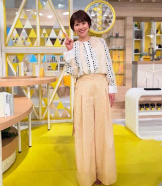バドミントン・潮田玲子、シューイチ出演で強風に翻弄「ヘアセット予想通り吹かれました」