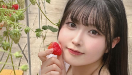 「ヤギとも仲良くなるの天才」岡村美波、いちご狩り×癒しショットにファンメロメロ！