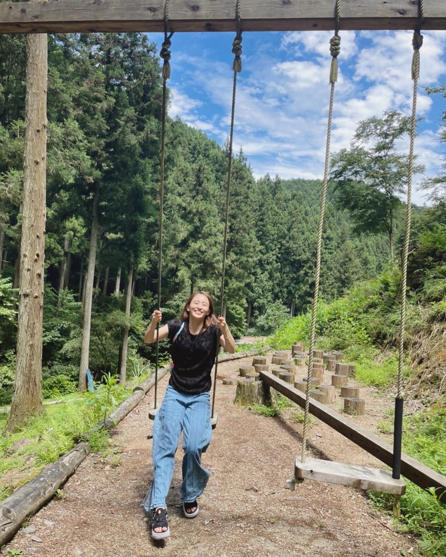 「深呼吸したくなりますね👍」田中理恵さんが休日オフショットを公開🌈✨