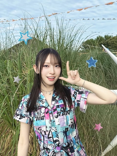夏満喫！日向坂46・金村美玖、LuckyFesでのオフショット公開
