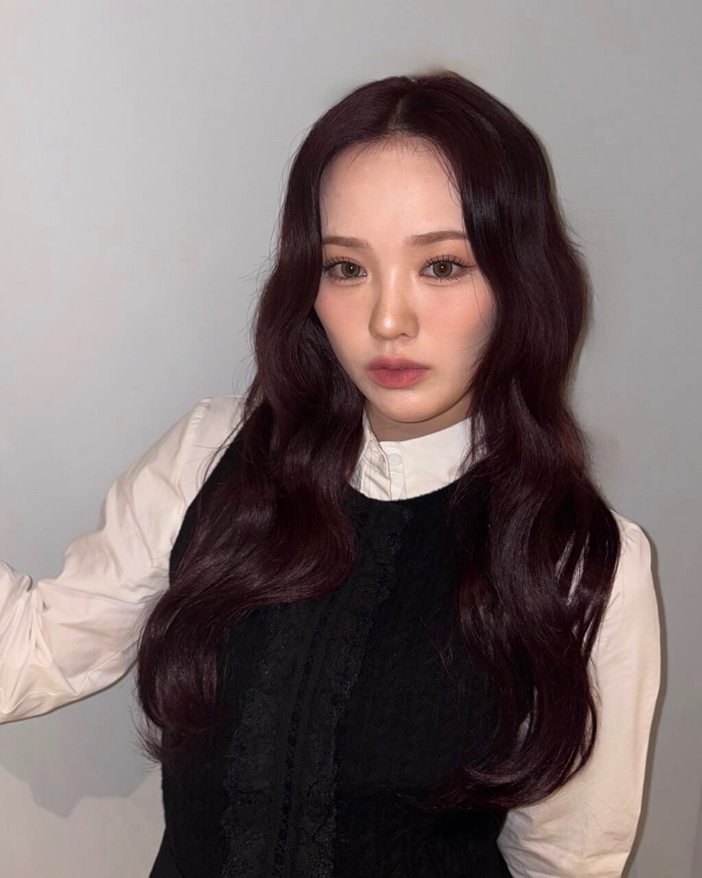 NiziUリオ、髪色を変えたことを報告！今の色はお気に入り！