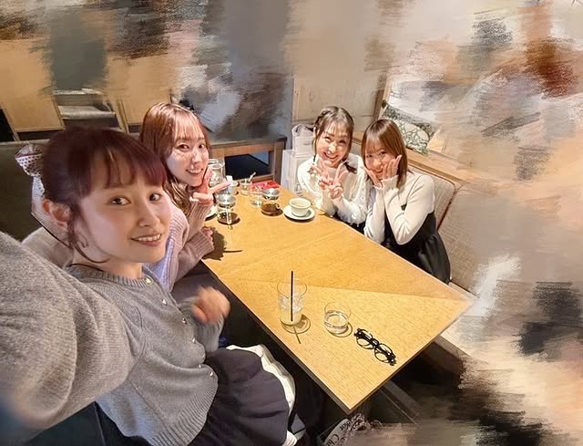 高橋愛が女子会に参加！集まった「お初の4人」は