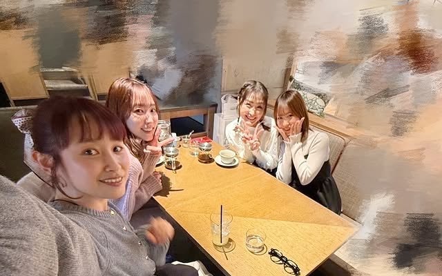 高橋愛が女子会に参加！集まった「お初の4人」は