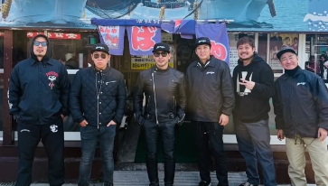 魔裟斗が九十九里へ“ランチツーリング”！どこにいても目立つ存在感に「秒で見つけられる」の声！